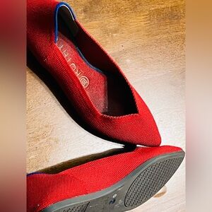 Rothy's Vibrant Red Flats